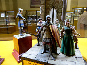 Fires de Sant Narc&iacute;s 2022. Exposici&oacute; Soldat de Plom a l'esgl&eacute;sia de Sant Lluc