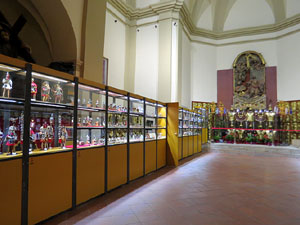 Fires de Sant Narc&iacute;s 2022. Exposici&oacute; Soldat de Plom a l'esgl&eacute;sia de Sant Lluc