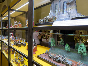 Fires de Sant Narc&iacute;s 2022. Exposici&oacute; Soldat de Plom a l'esgl&eacute;sia de Sant Lluc