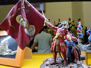 Fires de Sant Narc&iacute;s 2022. Exposici&oacute; Soldat de Plom a l'esgl&eacute;sia de Sant Lluc