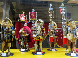 Fires de Sant Narc&iacute;s 2022. Exposici&oacute; Soldat de Plom a l'esgl&eacute;sia de Sant Lluc