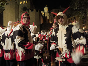 Fires de Sant Narc&iacute;s 2022. Correfoc amb els Trons de l'Onyar