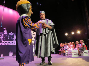 Representaci&oacute; de 'La mosca d'en Quim' per la Fal&middot;lera Gironina