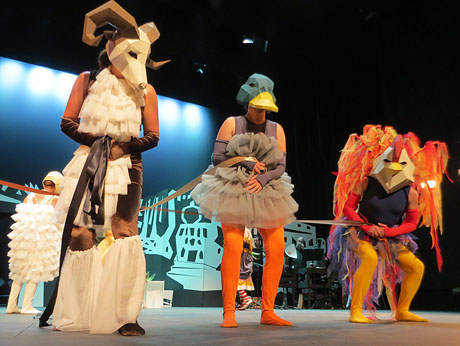 Representació de 'La mosca d'en Quim' per la Fal·lera Gironina