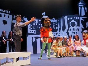 Representaci&oacute; de 'La mosca d'en Quim' per la Fal&middot;lera Gironina