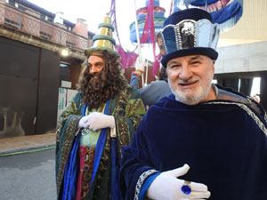 Reis 2023. El campament reial al camp de Mart al parc de la Devesa