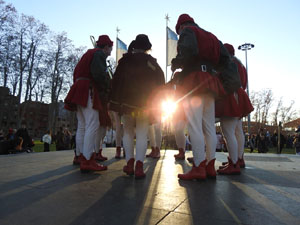 Reis 2023. El campament reial al camp de Mart al parc de la Devesa