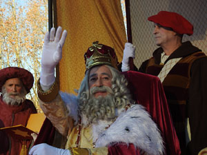 Reis 2023. El campament reial al camp de Mart al parc de la Devesa