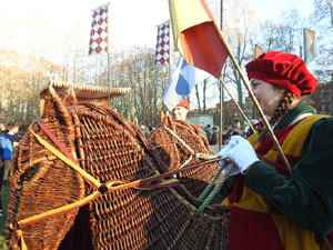 Reis 2023. El campament reial al camp de Mart al parc de la Devesa