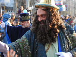 Reis 2023. El campament reial al camp de Mart al parc de la Devesa