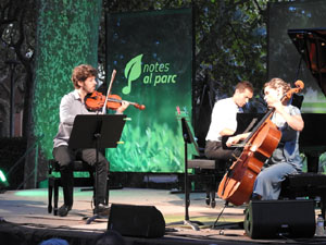 Festival Notes al parc 2022. Trio Rodin
