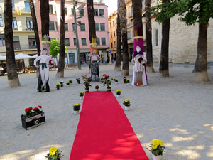 Temps de Flors 2022. Plaça de Santa Susanna del Mercadal