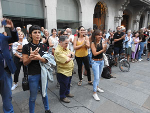 &Uacute;ltima concentraci&oacute; dels dilluns a la pla&ccedil;a del Vi