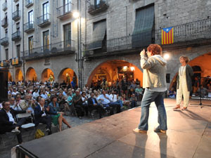 &Uacute;ltima concentraci&oacute; dels dilluns a la pla&ccedil;a del Vi