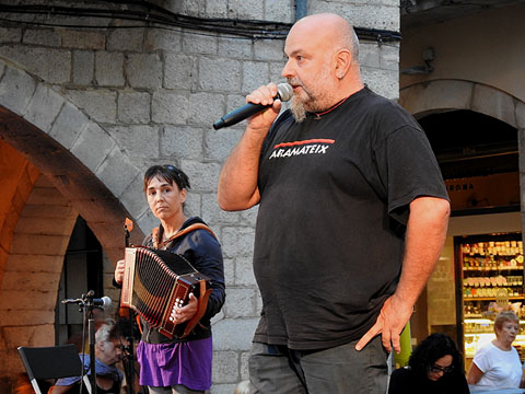 Intervenci&oacute; musical de Francesc Ribera i Toneu 