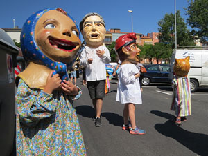 XXVIII Vila Gegantera de les Comarques Gironines a Santa Eugenia de Ter i Can Gibert del Pla