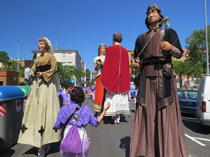XXVIII Vila Gegantera de les Comarques Gironines a Santa Eugenia de Ter i Can Gibert del Pla