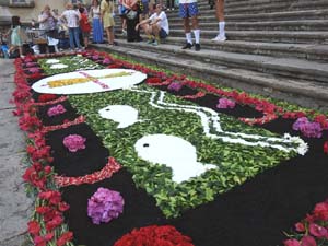 La Diada de Corpus 2023. Les catifes