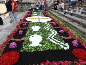 La Diada de Corpus 2023. Les catifes