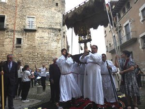 La Diada de Corpus 2023. Bas&iacute;lica de Sant Feliu