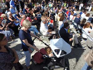Diada Nacional 2023. Acte institucional a la pla&ccedil;a Catalunya, amb parlaments de Lluc Salellas, Miquel Noguer i Laia Ca&ntilde;igueral