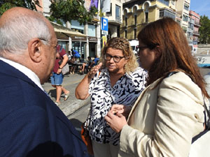 Diada Nacional 2023. Homenatge floral a Carles Rahola a la Rambla de la Llibertat