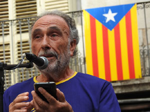 Diada Nacional 2023. Concentraci&oacute; a la pla&ccedil;a del Vi