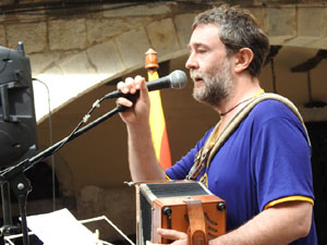 Diada Nacional 2023. Concentraci&oacute; a la pla&ccedil;a del Vi