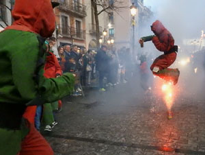 Festes de Primavera de Girona 2023. Despertada del petit Drac Major