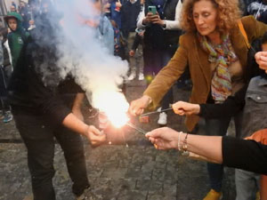 Festes de Primavera de Girona 2023. Despertada del petit Drac Major