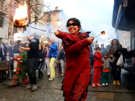 Festes de Primavera de Girona 2023. Despertada del petit Drac Major