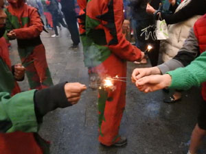 Festes de Primavera de Girona 2023. Despertada del petit Drac Major