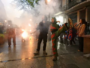 Festes de Primavera de Girona 2023. Despertada del petit Drac Major