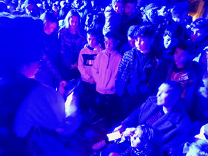 Nadal 2022 a Girona. Arribada del mag Naj-Mandin