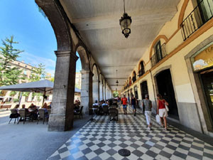 La plaça de la Independència o de Sant Agustí