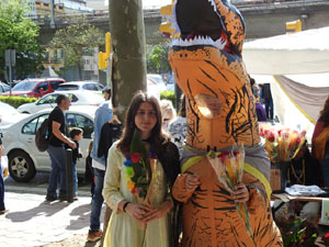 Sant Jordi 2023. Diada de Sant Jordi 2023 a Girona