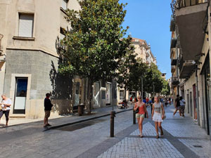 El carrer de Santa Clara