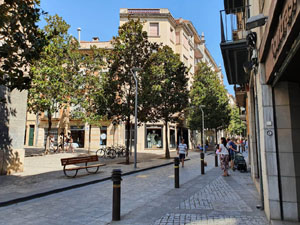 El carrer de Santa Clara