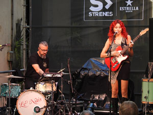 Festival Strenes 2023. Concert de Le Nais a la pujada de Sant Dom&egrave;nec