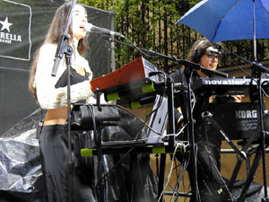 Festival Strenes 2023. Concert de Sara Terraza a la pujada de Sant Dom&egrave;nec
