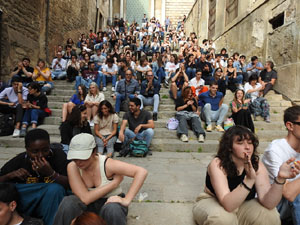 Festival Strenes 2023. Concert de Ven'nus a la pujada de Sant Dom&egrave;nec