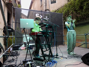Festival Strenes 2023. Concert de Ven'nus a la pujada de Sant Dom&egrave;nec