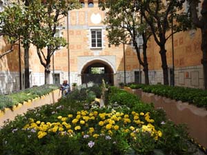 Temps de Flors 2023. Pati de les Magn&ograve;lies