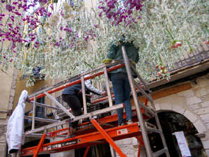 Temps de Flors 2023. Making of de l'esdeveniment