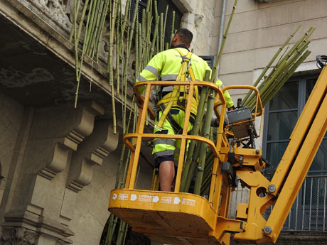 Temps de Flors 2023. Making of de l'esdeveniment