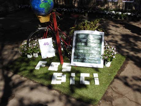 Temps de Flors 2023. Passeig Arqueològic - sortida de Sarraïnes