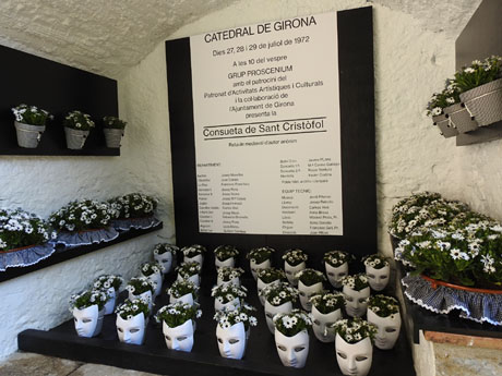 Temps de Flors 2023. Capella de Sant Crist&ograve;fol