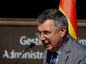 Diada Nacional 2024. Acte institucional a la pla&ccedil;a Catalunya, amb parlaments de Lluc Salellas, Miquel Noguer i S&iacute;lvia Paneque