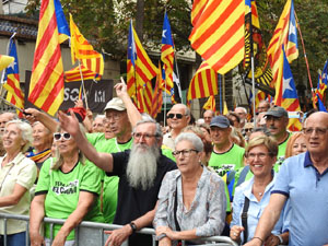 Diada Nacional 2024. Manifestaci&oacute; unit&agrave;ria per la Independ&egrave;ncia