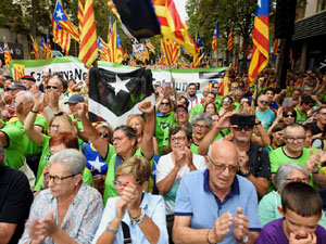 Diada Nacional 2024. Manifestaci&oacute; unit&agrave;ria per la Independ&egrave;ncia